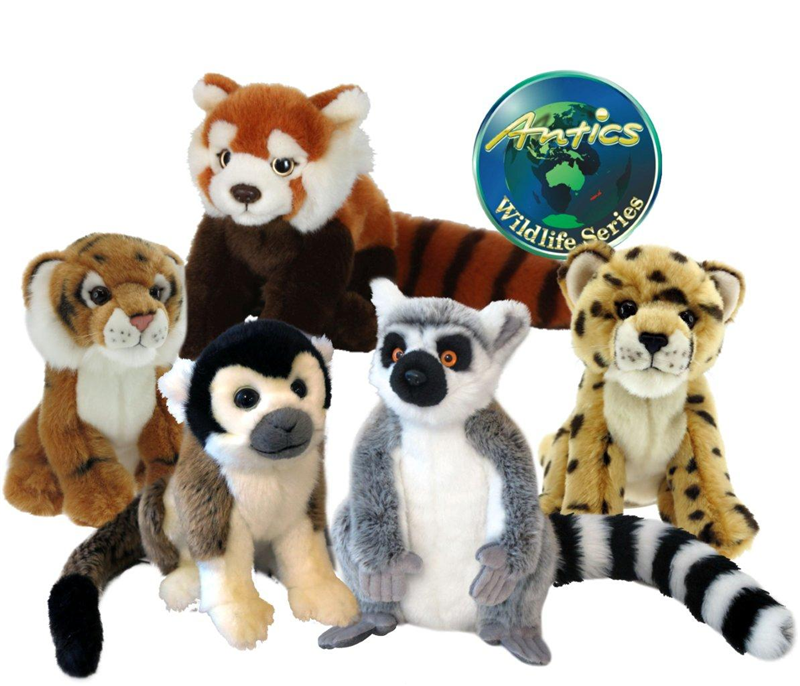 antics collection stuffed toys