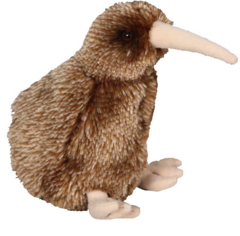 Sounds of New Zealand Great Spotted Kiwi Plush Doll with Sound 7 antics
